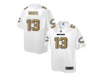 Nike Men NFL Chicago Bears #13 Kevin White White Game Jersey