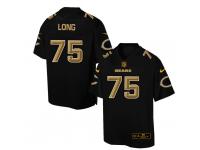 Nike Men NFL Chicago Bears #75 Kyle Long Black Game Jersey