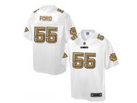 Nike Men NFL Kansas City Chiefs #55 Dee Ford White Game Jersey