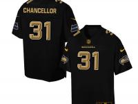 Nike Men NFL Seattle Seahawks #31 Kam Chancellor Black Game Jersey