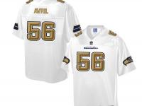 Nike Men NFL Seattle Seahawks #56 Cliff Avril White Game Jersey