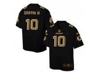 Nike Men NFL Washington Redskins #10 Robert Griffin III Black Game Jersey