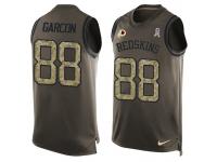 Nike Men NFL Washington Redskins #88 Pierre Garcon Olive Salute To Service Tank Top