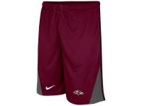 Nike NFL Baltimore Ravens Men Classic Shorts Red