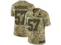 Nike Nick Sundberg Washington Redskins Men's Limited Camo 2018 Salute to Service Jersey