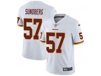 Nike Nick Sundberg Washington Redskins Youth Limited White Vapor Untouchable Jersey