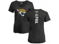 Nike Niles Paul Black Backer V-Neck Women's - NFL Jacksonville Jaguars #81 T-Shirt