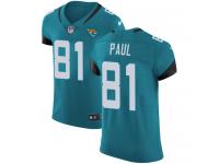 Nike Niles Paul Elite Teal Green Alternate Men's Jersey - NFL Jacksonville Jaguars #81 Vapor Untouchable