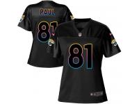 Nike Niles Paul Game Black Women's Jersey - NFL Jacksonville Jaguars #81 Fashion