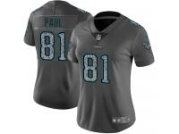 Nike Niles Paul Limited Gray Static Women's Jersey - NFL Jacksonville Jaguars #81 Vapor Untouchable