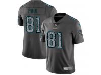 Nike Niles Paul Limited Gray Static Youth Jersey - NFL Jacksonville Jaguars #81 Vapor Untouchable