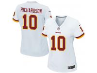 Nike Paul Richardson Game White Road Women's Jersey - NFL Washington Redskins #10