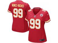 Nike Rakeem Nunez-Roches Game Red Home Women's Jersey - NFL Kansas City Chiefs #99