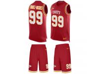 Nike Rakeem Nunez-Roches Red Men's Jersey - NFL Kansas City Chiefs #99 Tank Top Suit