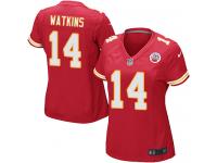 Nike Sammy Watkins Game Red Home Women's Jersey - NFL Kansas City Chiefs #14
