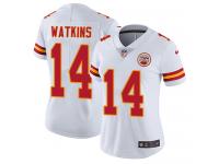 Nike Sammy Watkins Limited White Road Women's Jersey - NFL Kansas City Chiefs #14 Vapor Untouchable