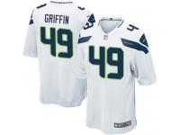 Nike Shaquem Griffin Game White Road Men's Jersey - NFL Seattle Seahawks #49