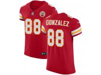 Nike Tony Gonzalez Elite Red Home Men's Jersey - NFL Kansas City Chiefs #88 Vapor Untouchable