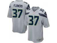 Nike Tre Flowers Seattle Seahawks Men's Game Gray Alternate Jersey