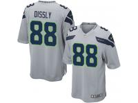 Nike Will Dissly Game Grey Alternate Men's Jersey - NFL Seattle Seahawks #88