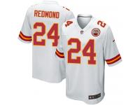 Nike Will Redmond Game White Road Youth Jersey - NFL Kansas City Chiefs #24