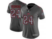 Nike Will Redmond Limited Gray Static Women's Jersey - NFL Kansas City Chiefs #24 Vapor Untouchable