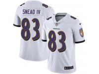 Nike Willie Snead IV Limited White Road Youth Jersey - NFL Baltimore Ravens #83 Vapor Untouchable