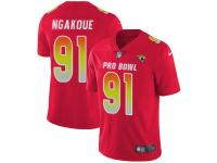 Nike Yannick Ngakoue Limited Red Youth Jersey - NFL Jacksonville Jaguars #91 2018 Pro Bowl