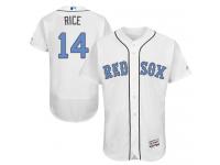 Red Sox #14 Jim Rice White Flexbase Authentic Collection 2016 Father Day Stitched Baseball Jersey