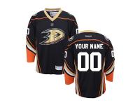 Reebok Anaheim Ducks NHL Youth Custom Replica Jersey - Black