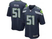 Seattle Seahawks Bruce Irvin Youth Home Jersey - Navy Blue Nike NFL #51 Game