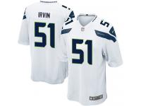 Seattle Seahawks Bruce Irvin Youth Road Jersey - White Nike NFL #51 Game