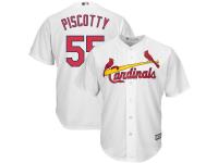 Stephen Piscotty St. Louis Cardinals Majestic Official Cool Base Player Jersey - White