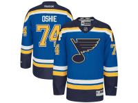 TJ Oshie St. Louis Blues Reebok Home Premier Jersey C Royal Blue