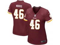 Washington Redskins Alfred Morris Women's Home Jersey - Burgundy Red Nike NFL #46 Game