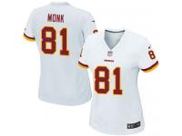 Washington Redskins Art Monk Women's Road Jersey - White Nike NFL #81 Game