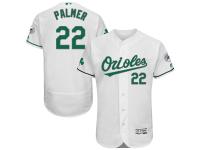 White Celtic Jim Palmer Men #22 Majestic MLB Baltimore Orioles Flexbase Collection Jersey