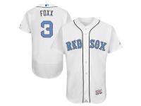 White Jimmie Foxx Men #3 Majestic MLB Boston Red Sox 2016 Father Day Fashion Flex Base Jersey