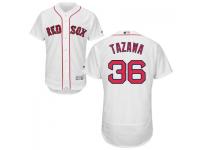White Junichi Tazawa Men #36 Majestic MLB Boston Red Sox Flexbase Collection Jersey