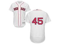 White Pedro Martinez Men #45 Majestic MLB Boston Red Sox Flexbase Collection Jersey
