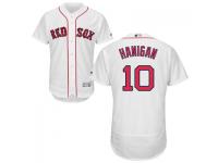 White Ryan Hanigan Men #10 Majestic MLB Boston Red Sox Flexbase Collection Jersey