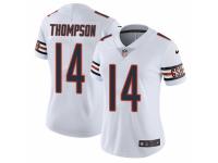 Women Nike Chicago Bears #14 Deonte Thompson White Vapor Untouchable Limited Player NFL Jersey
