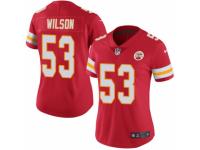 Women Nike Kansas City Chiefs #53 Ramik Wilson Red Team Color Vapor Untouchable Limited Player NFL Jersey
