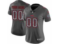 Women Nike Kansas City Chiefs Customized Gray Static Vapor Untouchable Game NFL Jersey