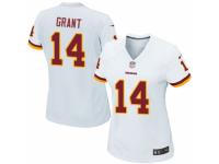 Women Nike Washington Redskins #14 Ryan Grant Game White NFL Jersey