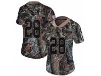 Women Nike Washington Redskins #28 Darrell Green Limited Camo Rush Realtree NFL Jersey