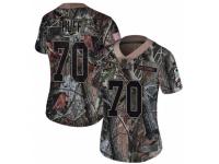 Women Nike Washington Redskins #70 Sam Huff Limited Camo Rush Realtree NFL Jersey
