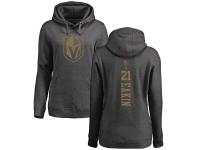 Women's Adidas NHL Vegas Golden Knights #21 Cody Eakin One Color Backer Charcoal Pullover Hoodie Adidas