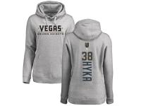 Women's Adidas NHL Vegas Golden Knights #38 Tomas Hyka Backer Gray Pullover Hoodie Adidas