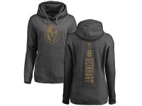 Women's Adidas NHL Vegas Golden Knights #8 Griffin Reinhart One Color Backer Charcoal Pullover Hoodie Adidas